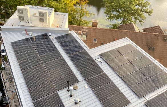 Photovoltaik-Anlage Romantischer Winkel